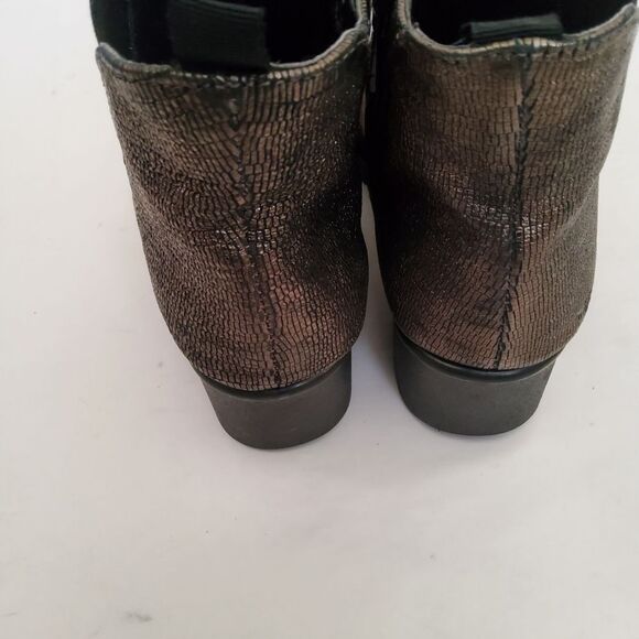 The Flexx Brown Suede Leather Ankle Boots Booties Size 7.5 New - Picture 5 of 8